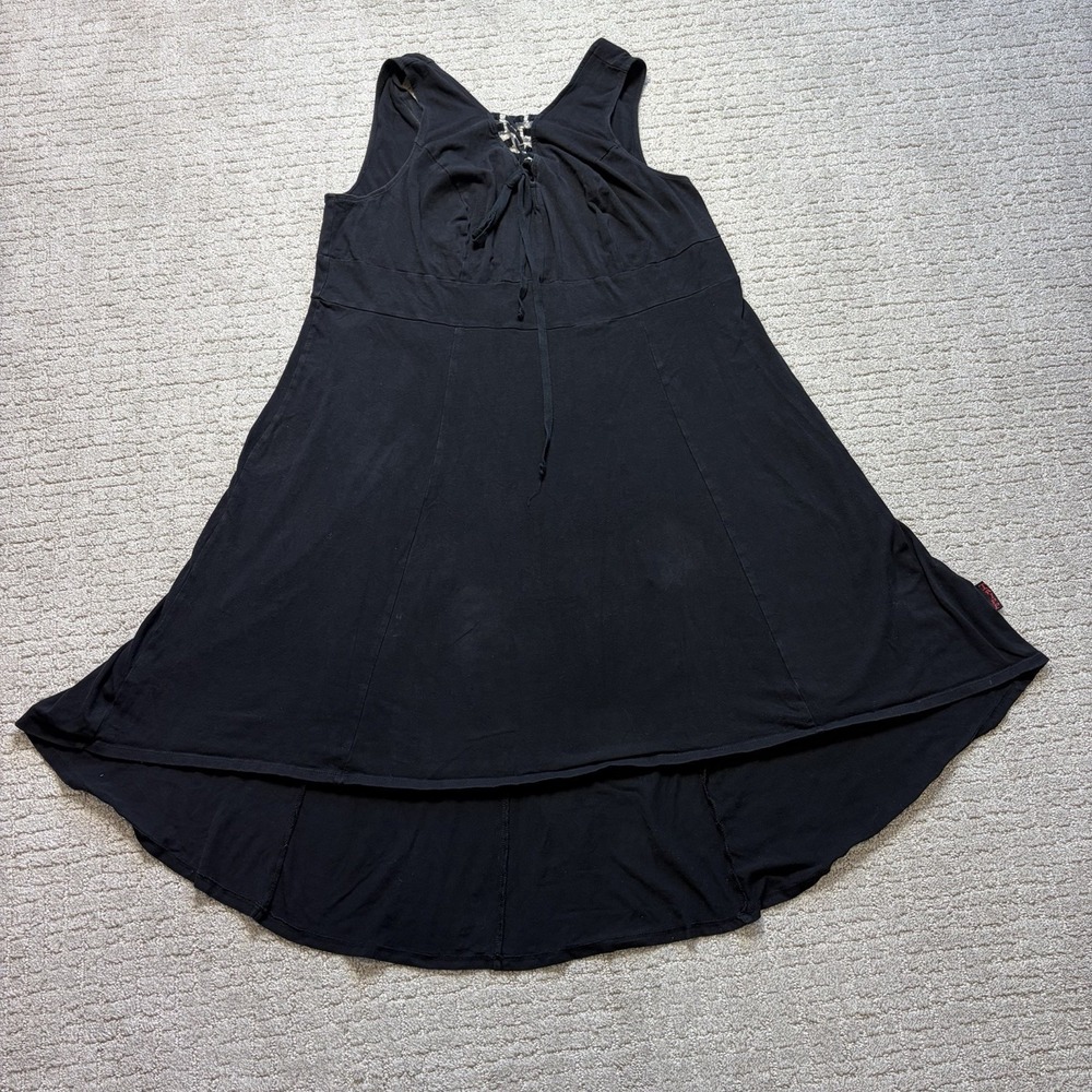 Vintage Tripp NYC Whimsigoth Dress Woman Plus Size 3x Lace Up O Ring High Y2K